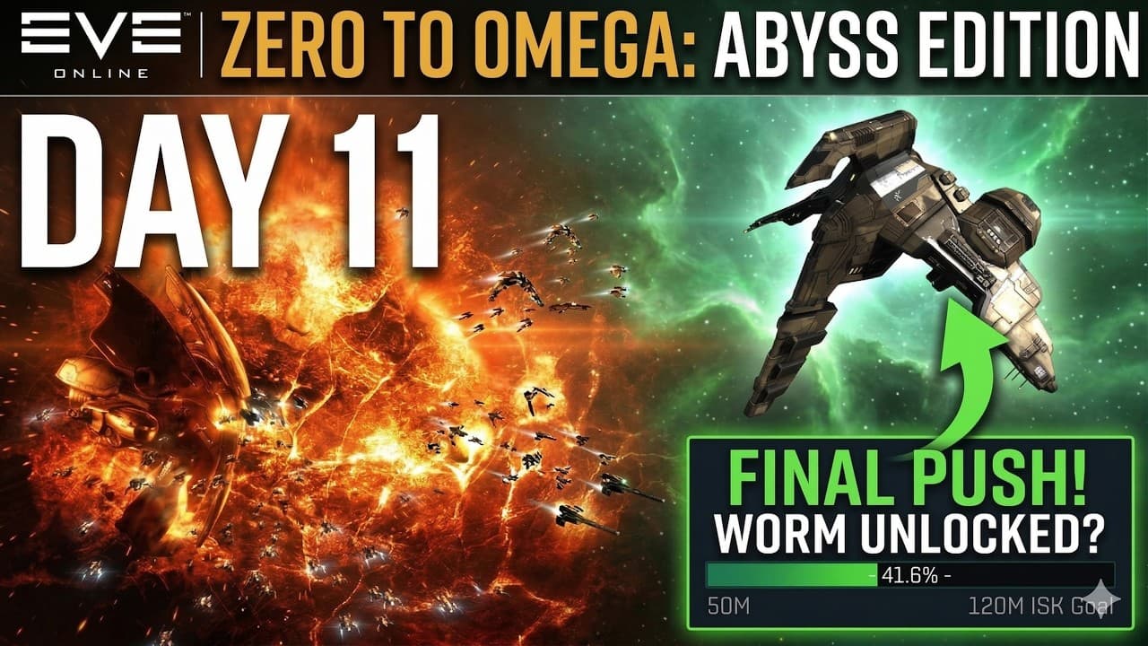 Eve Online Zero To Omega | Finally GOT the WORM!!!