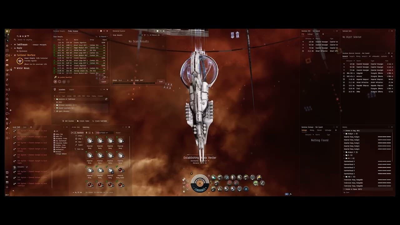 NullSec Expedition in Eve Online