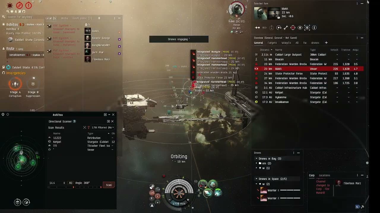 worm kills vexor