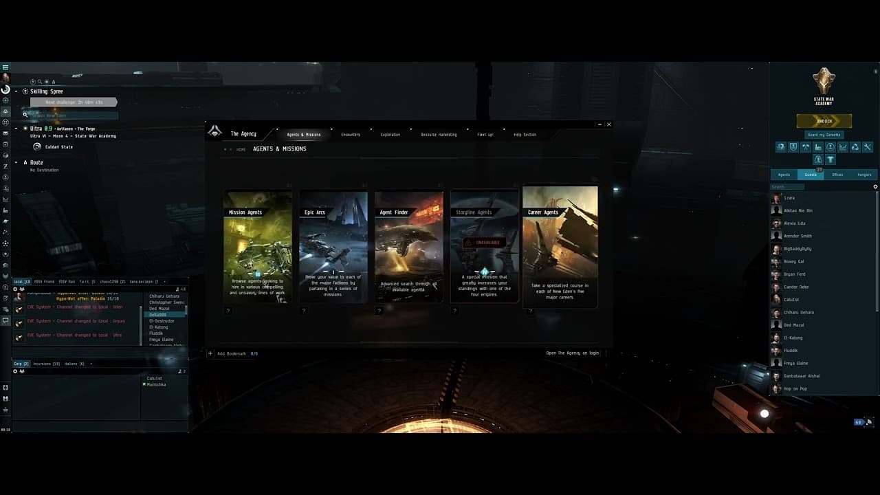 EVE Online - FOSV - B1/V4 - First Step for New Bro (Career Agent)