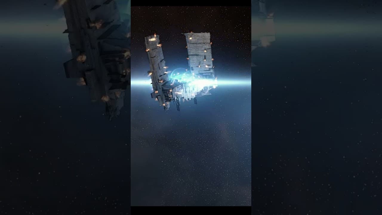 The Death of a Wormhole Keepstar | #eveonline
