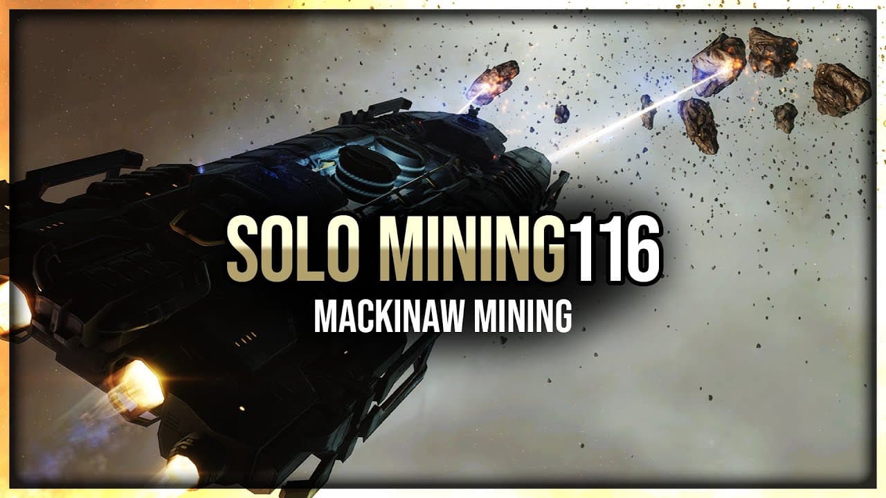 Episode 116: User Interface Overview and Mackinaw Solo Mining in EVE Online