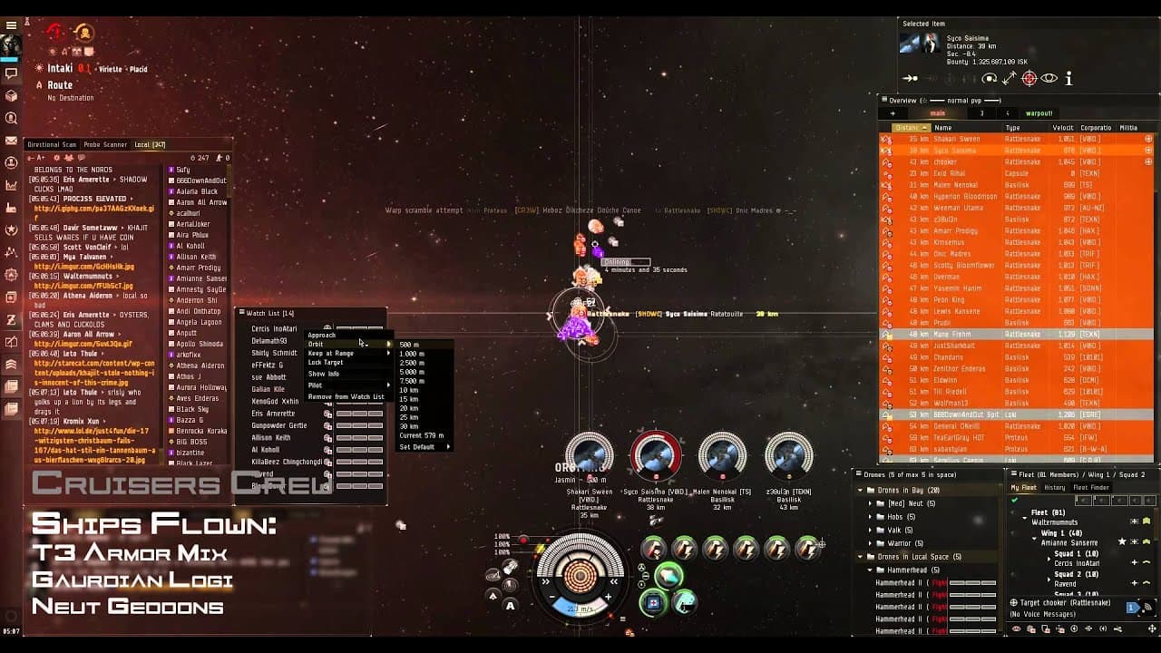 Eve Online PvP - CCINK vs BL or something idk