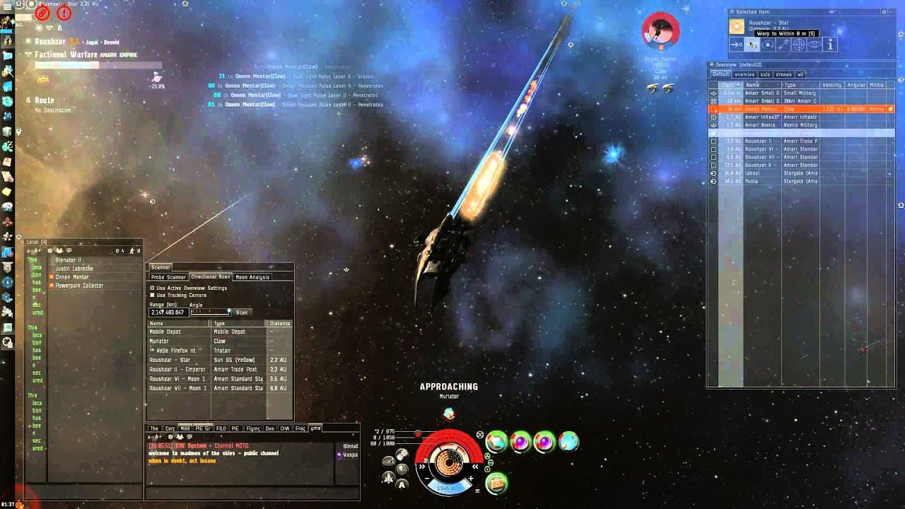 Eve Online: 10mn Coercer - point is optional