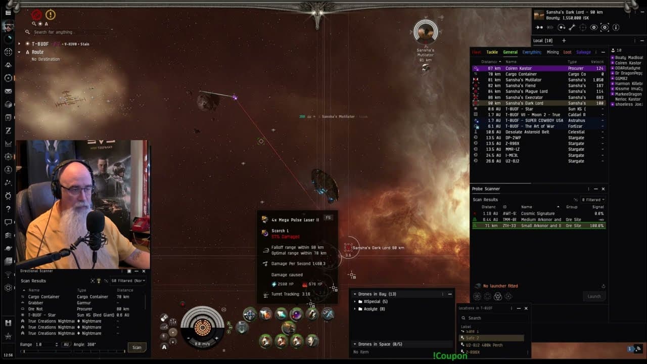 Mining For Manufacturing Of Mining Fleet - EVE Online 2987