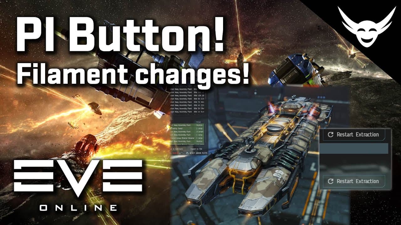 EVE Online - PI button and TONS of quality of life changes!