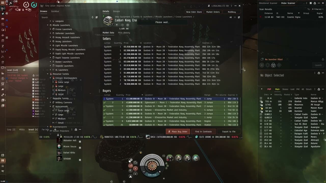 EvE Marketing & InstaLockThrasher vs Hookbill