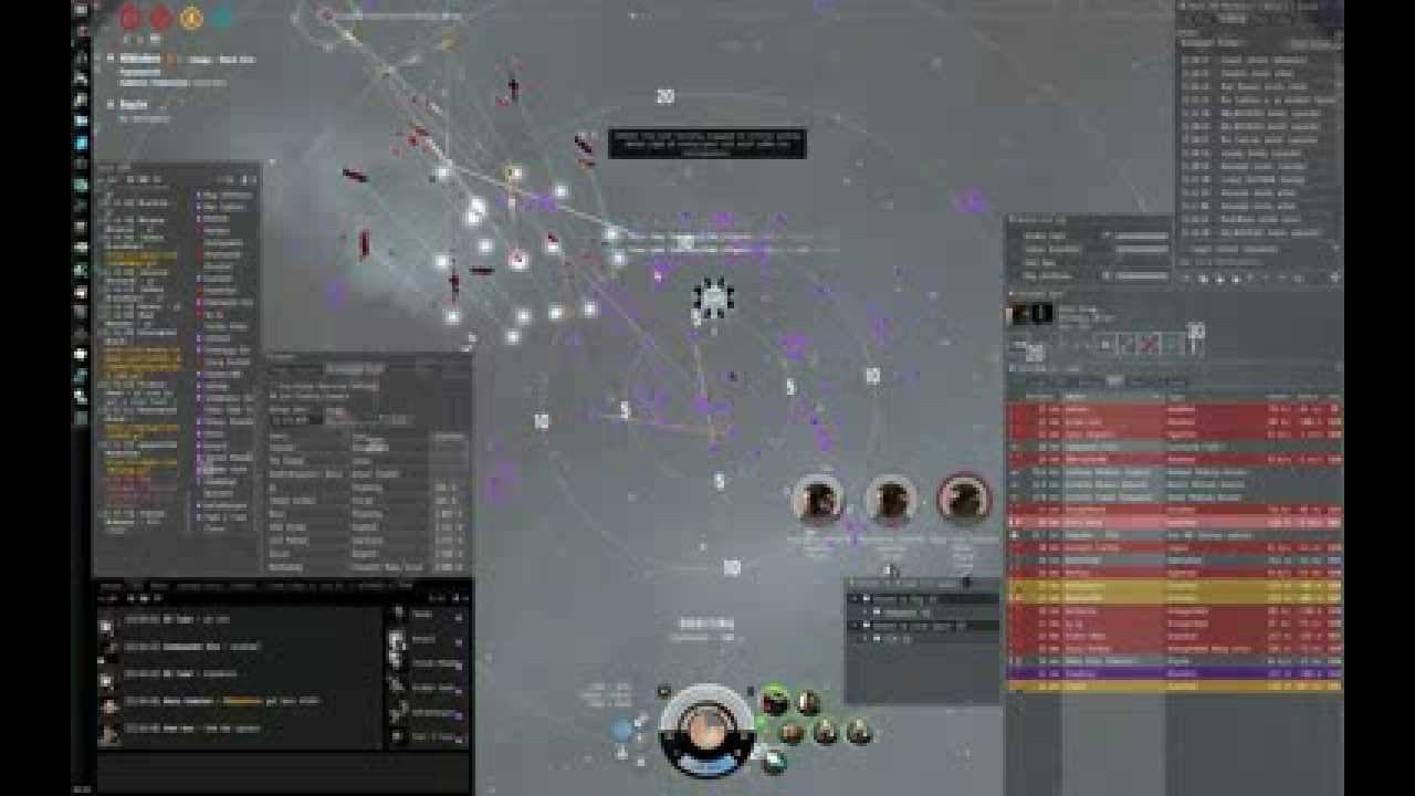 Eve Online (fleet) - hotdropped by pirates (Snuffbox)