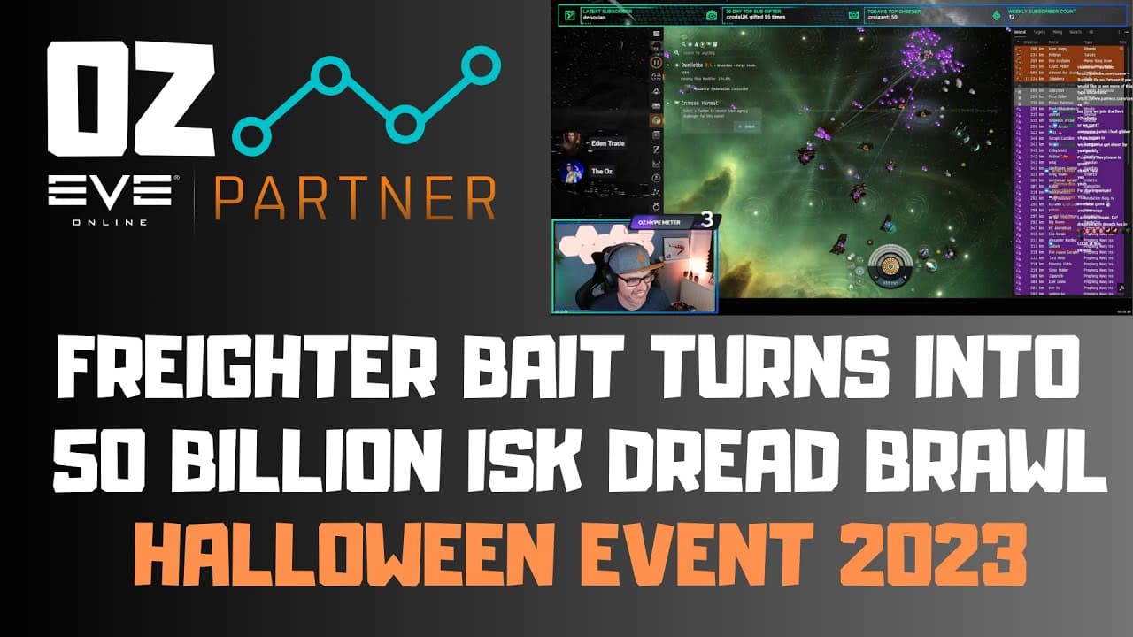 [EVE Online Battle] Freighter bait turns into 50 billion+ dread brawl!