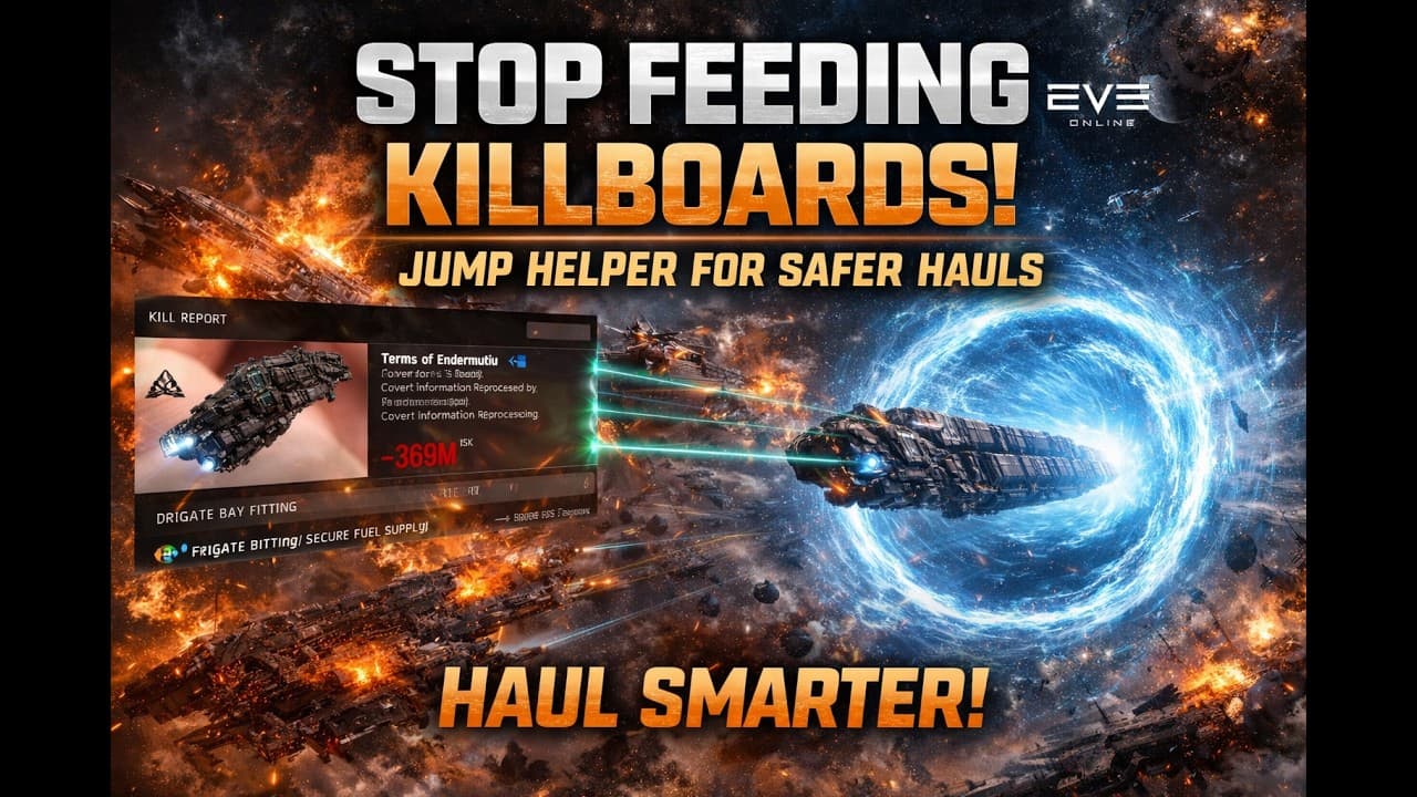 Stop Feeding Killboards | Haul Smarter in EVE Online