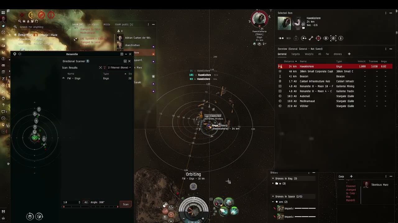 Worm vs Enyo