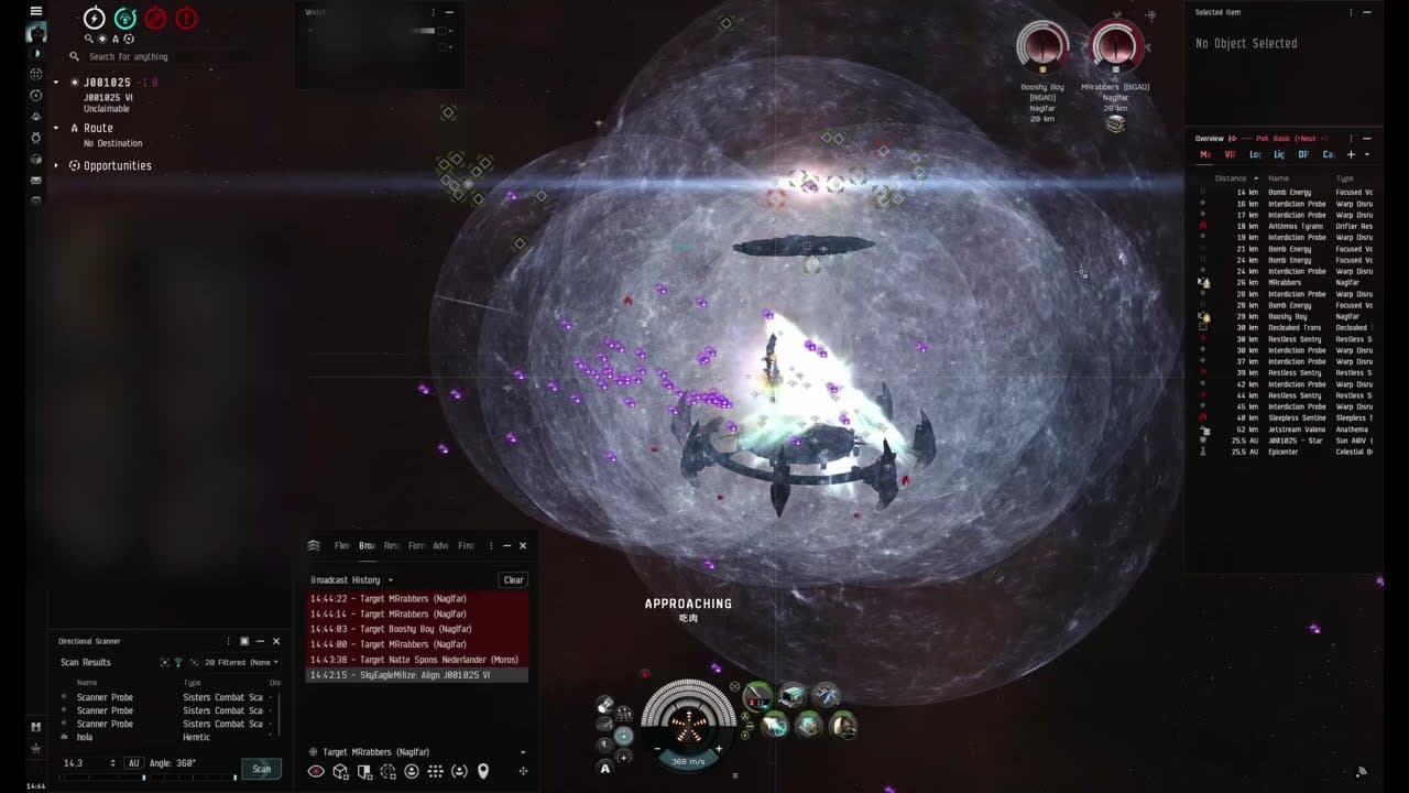 EVE Online - Bombers Whaling: 3 Dreads Down (2025-10-02)