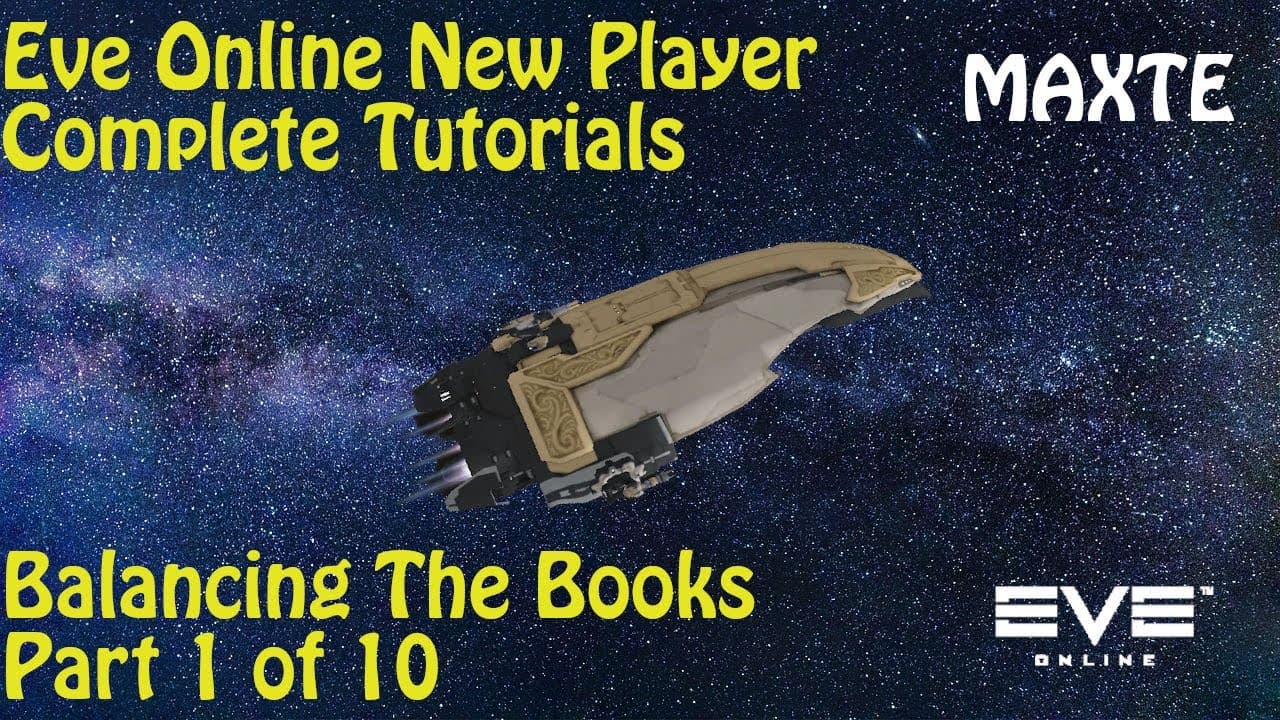 Eve Online Complete Tutorials Training Mission Running Guide Balancing The Books Amarr 1 / 10