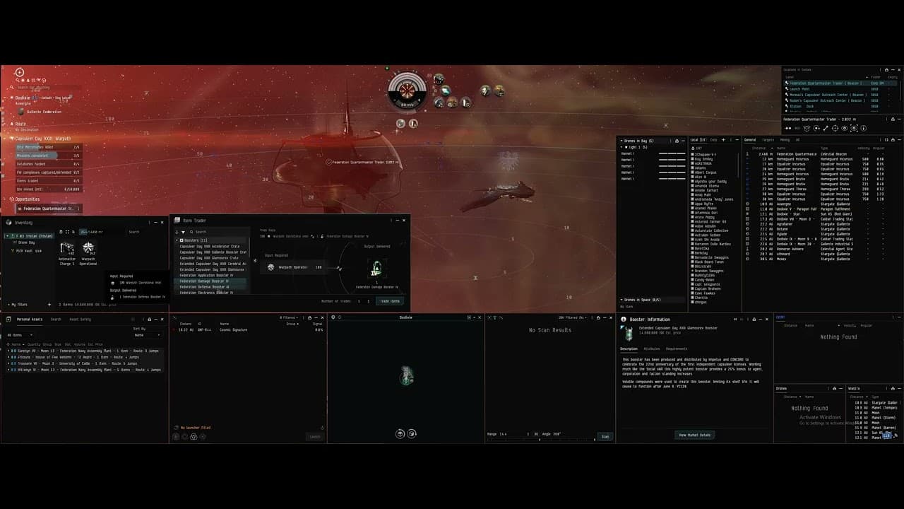EVE Online - Capsuleer Day XXIII - Federation Quartermaster
