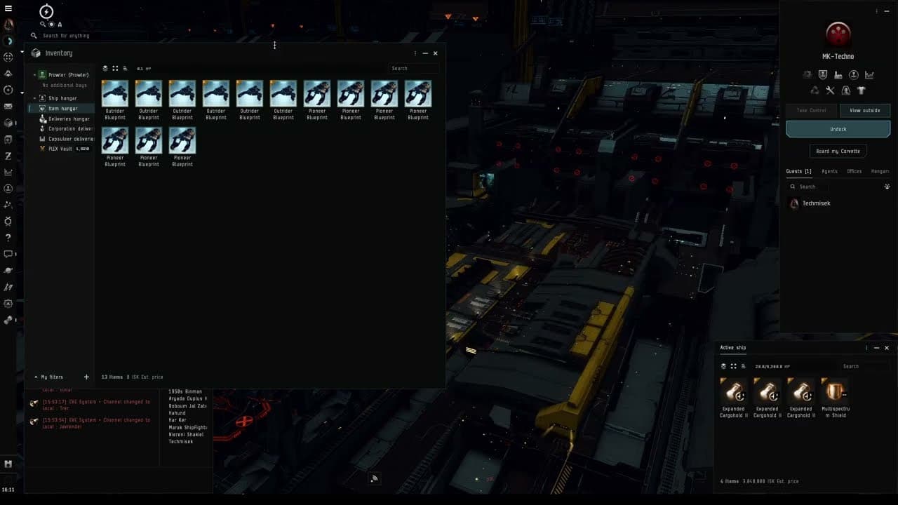 Eve Online - Inventing T2 blueprint copies (EP26)