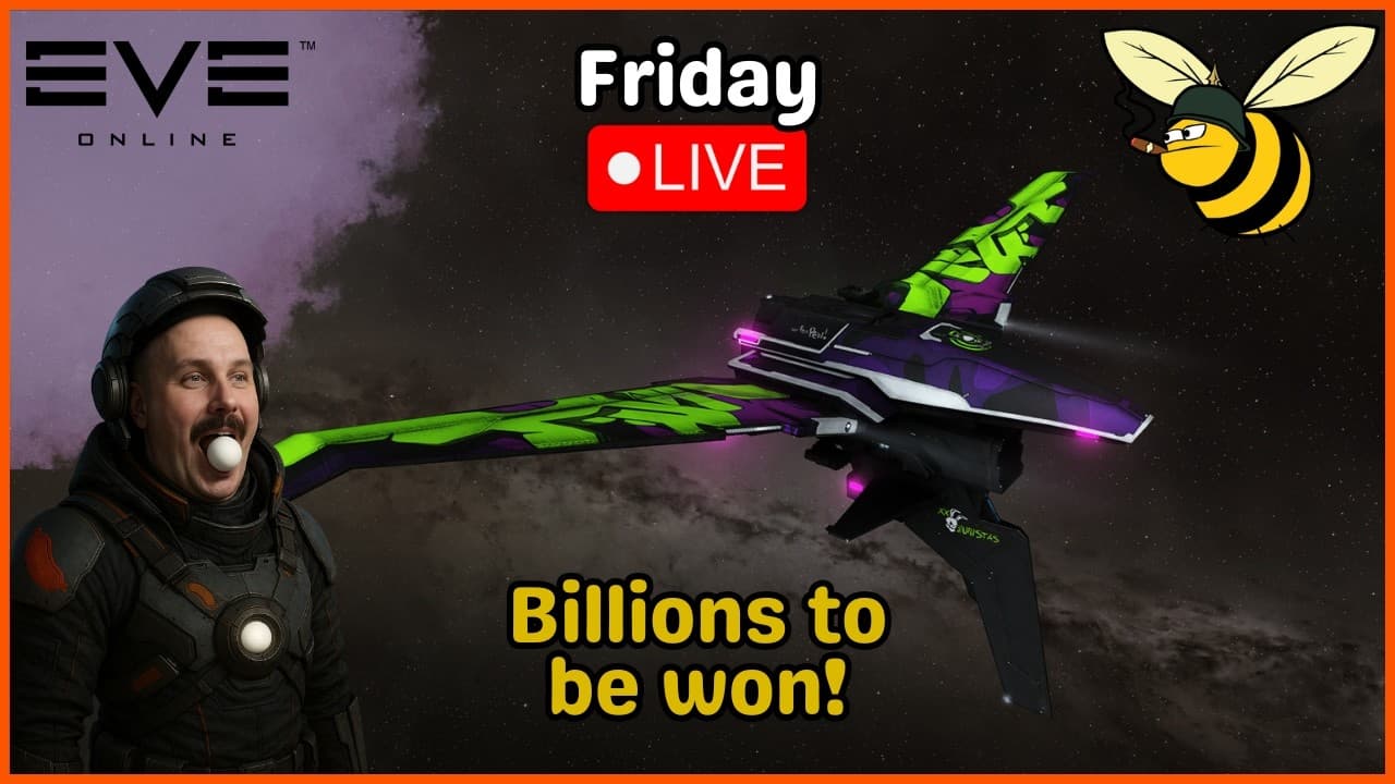 EVE Online : LIVE | 🐝 | Twitch Partner anniversary | Giveaways | Goons | !fit