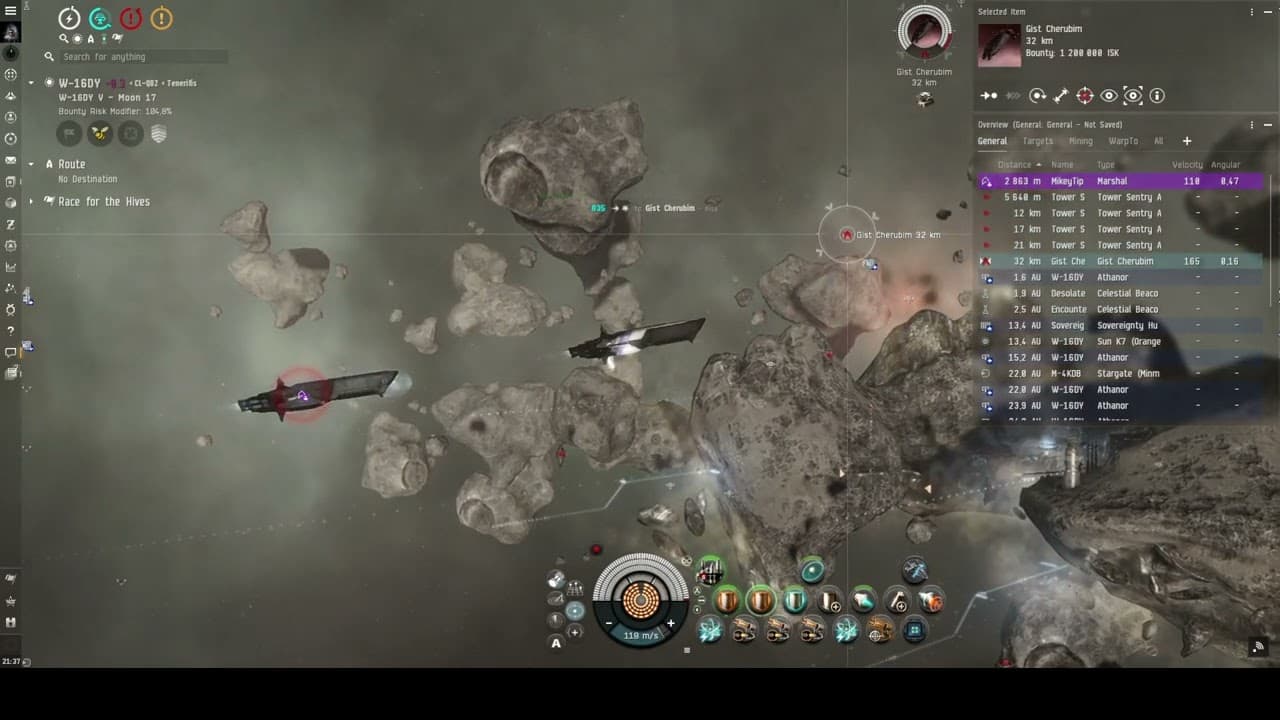 Angel occupied mine escalation - Black ops Marshals