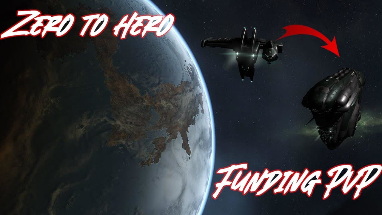 Zero to Hero - Making my first million ISK -Funding PVP with an Alpha Toon! - New Player Friendly