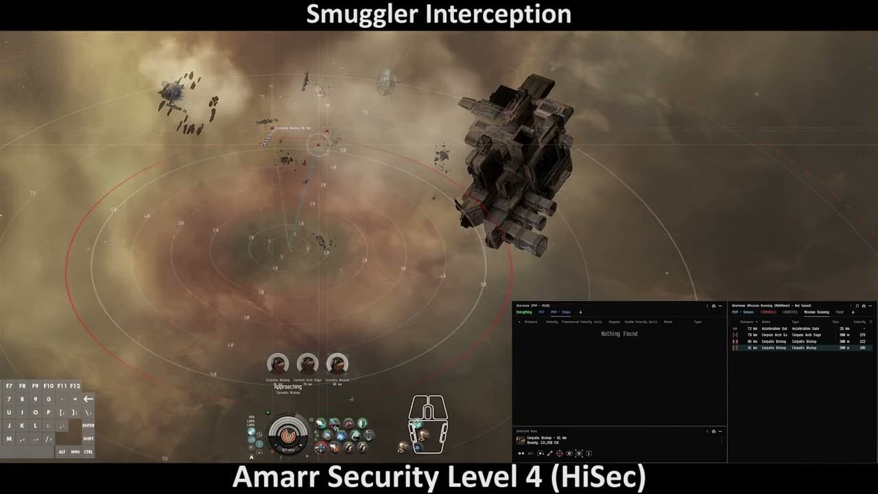 Security Mission: Smuggler Interception Level 4 (Amarr)