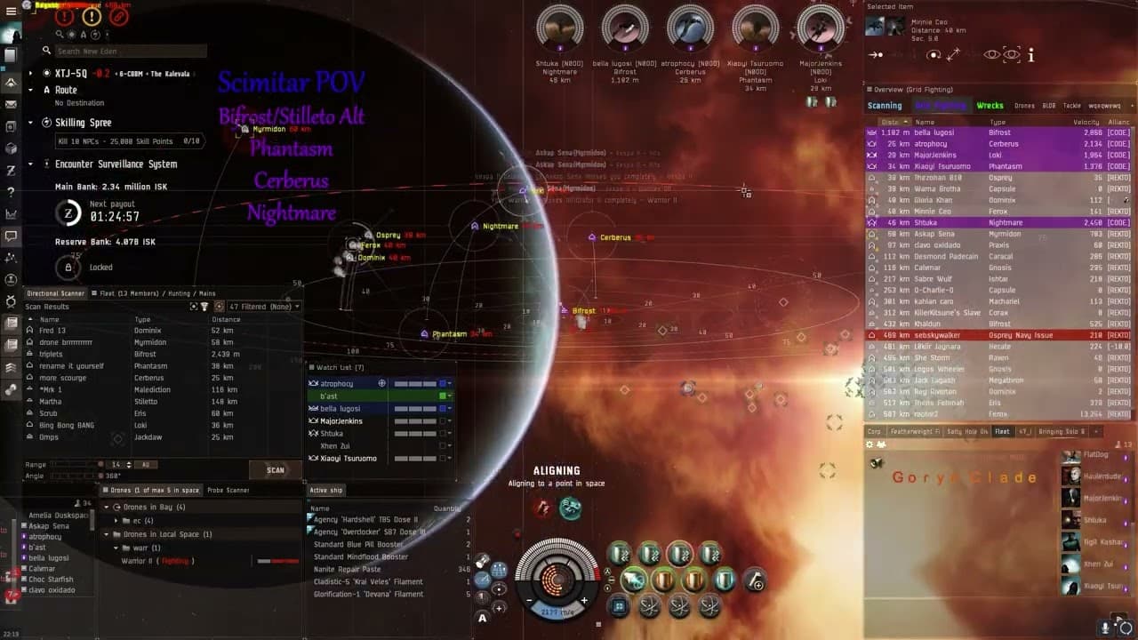 Small Gang MegaMix V: Scimitar POV vs HORDE Blob