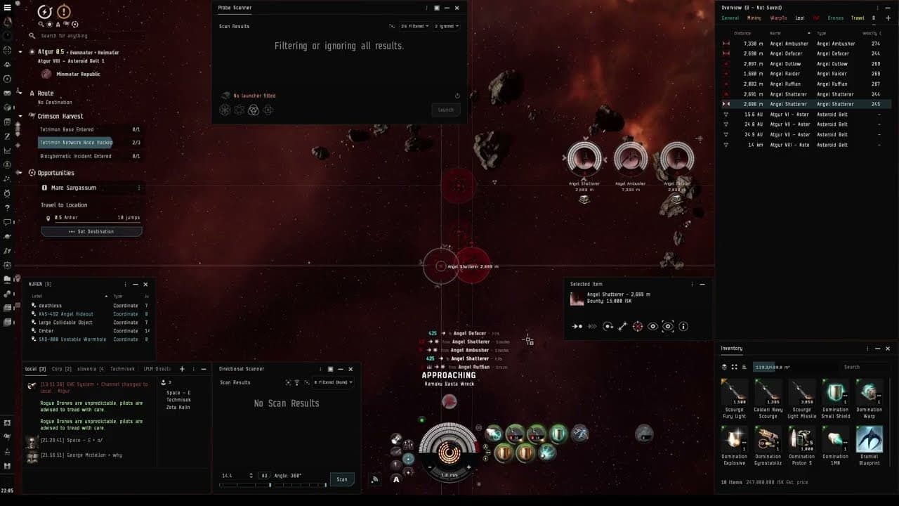 Eve Online - My 13th Officer killed (Ramaku Basta "frigate")