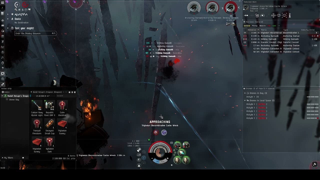 Eve Online - Abyss T1 Calm Electrical (details)