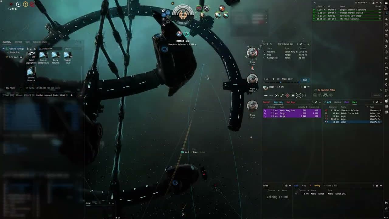 Eve Online |  Outpost Frontier Stronghold | The Oruze Construct