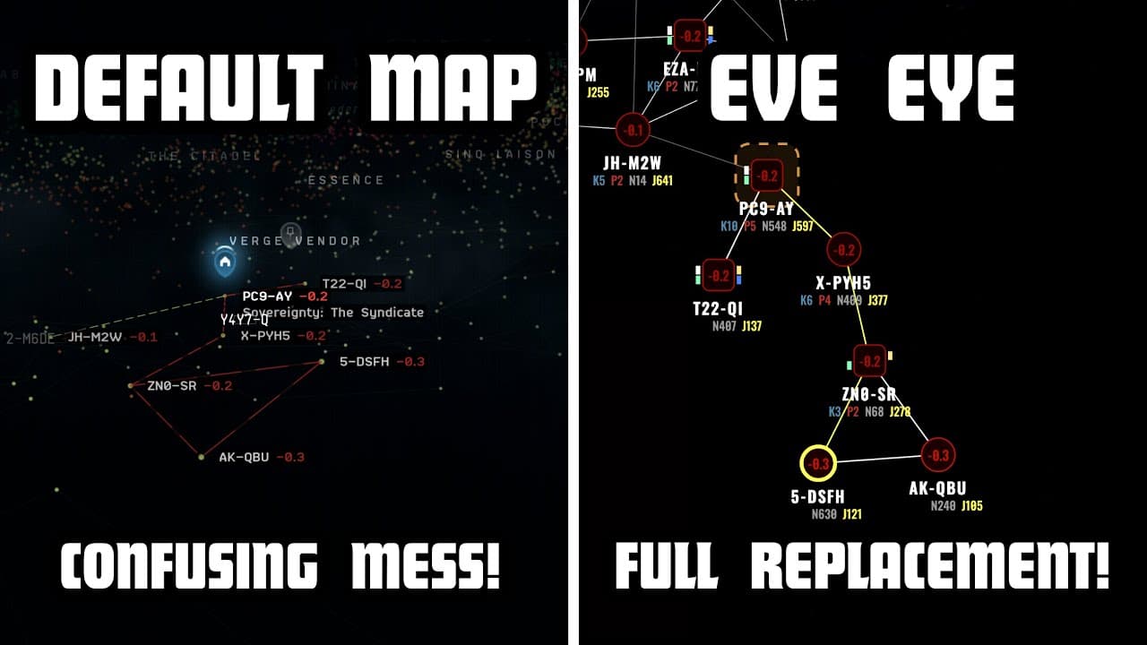 How to use EVEeye Explorer and why it blows the default map out of the water