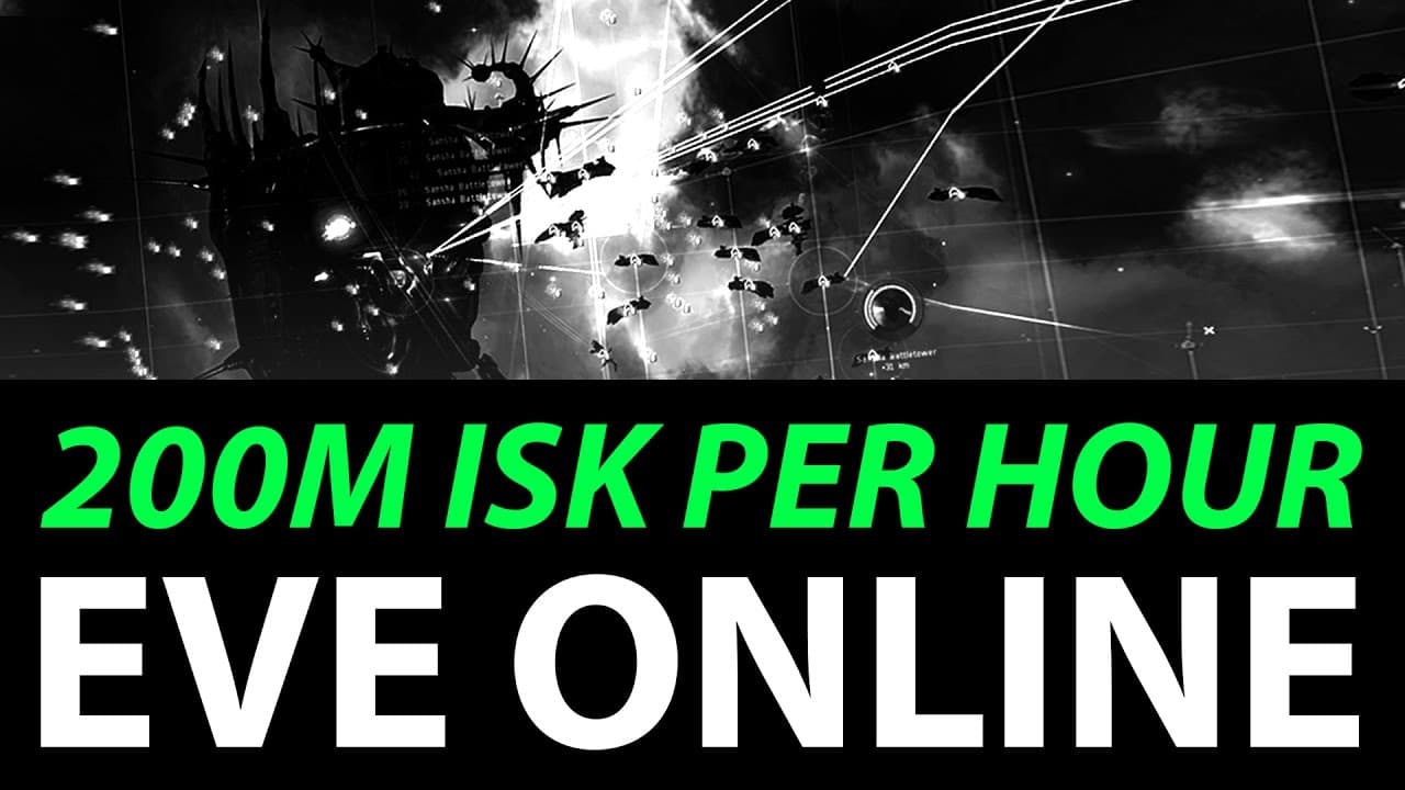 Eve Online - How to make 200M ISK per Hour