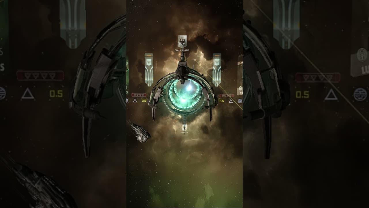 Where are Gallente Regions Of Space | Eve Online #shorts