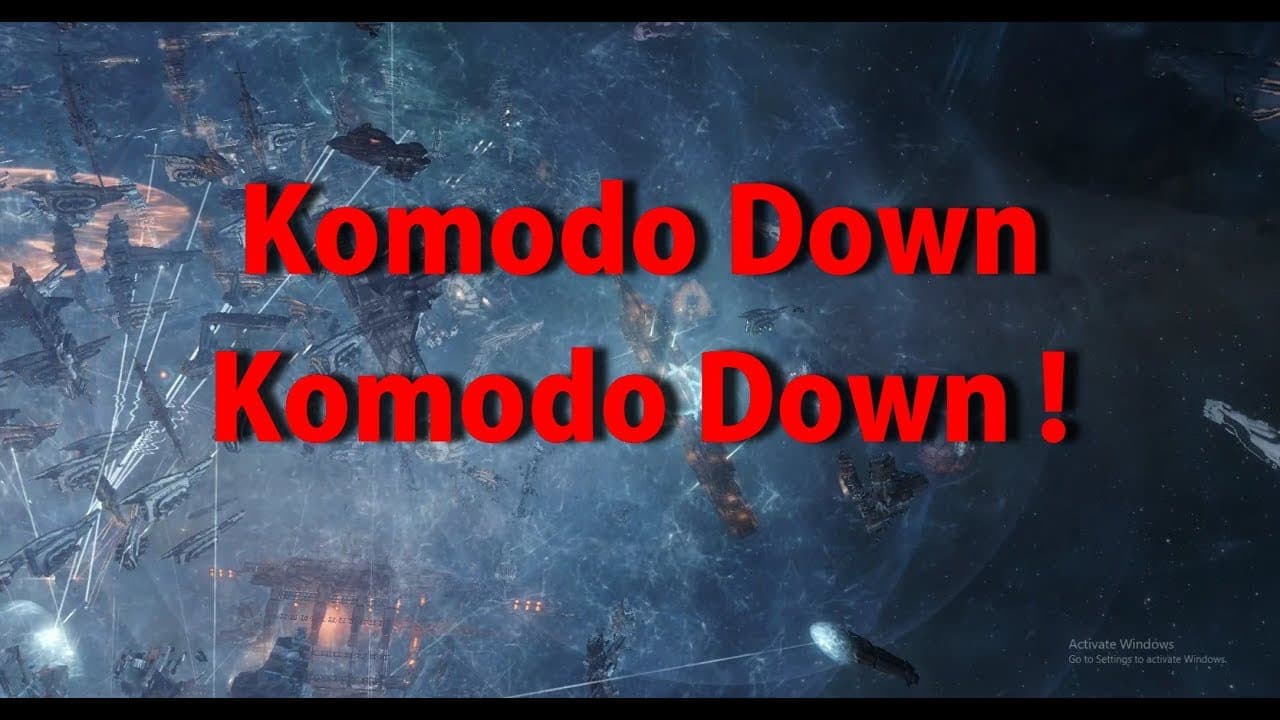 TEST Alliance Lost a Komodo Faction Titan - EVE Online