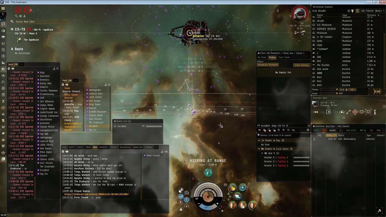 Eve Online - Bastion Alliance - Making friends in Syndicate