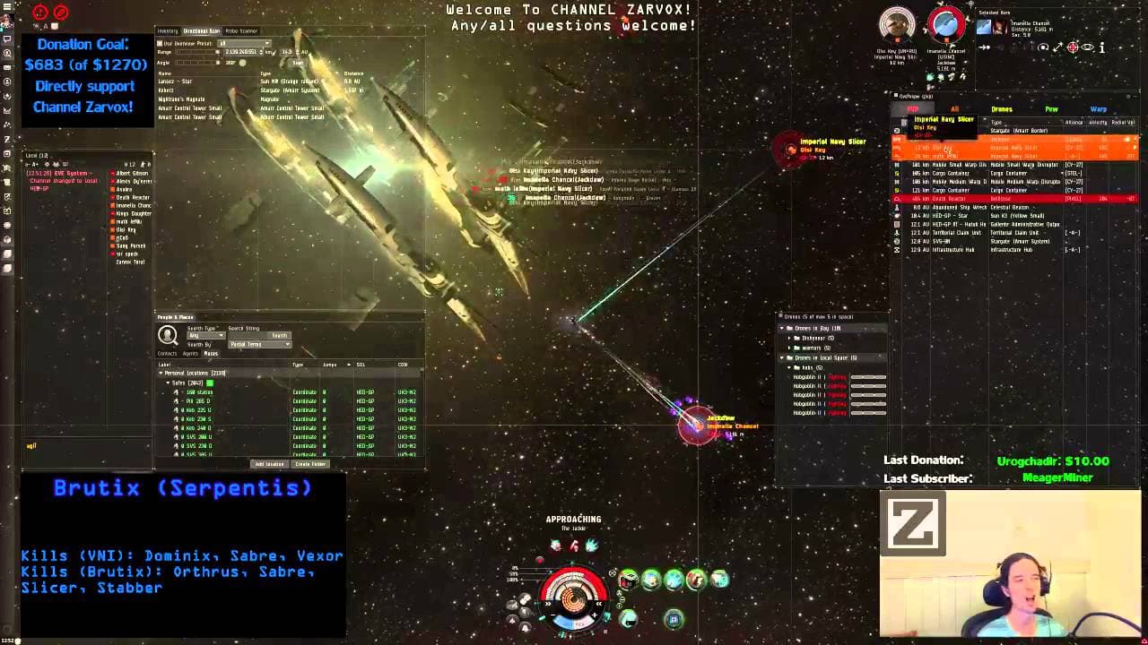 [Eve Online] Solo Brutix Drive-By in HED - Part 2