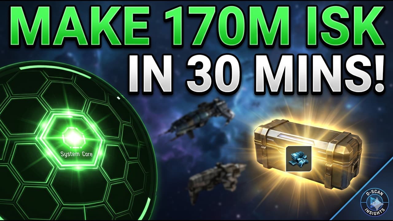 How to Make 170M ISK in 30 Minutes: Nullsec Exploration Guide (EVE Online 2026)