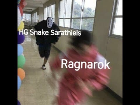 [EVE Online] Ragnarok getting Bumped by Sarathiel (SISI)