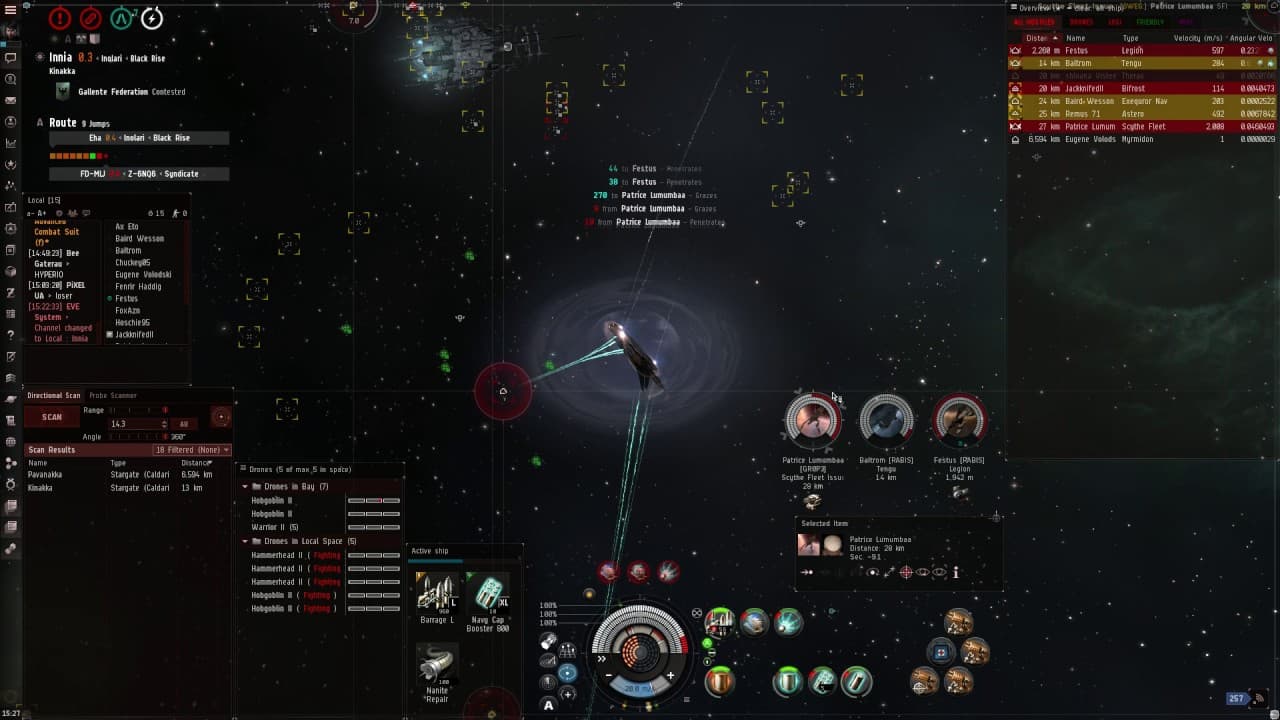 EVE Online Solo PvP: Escalating Unedited