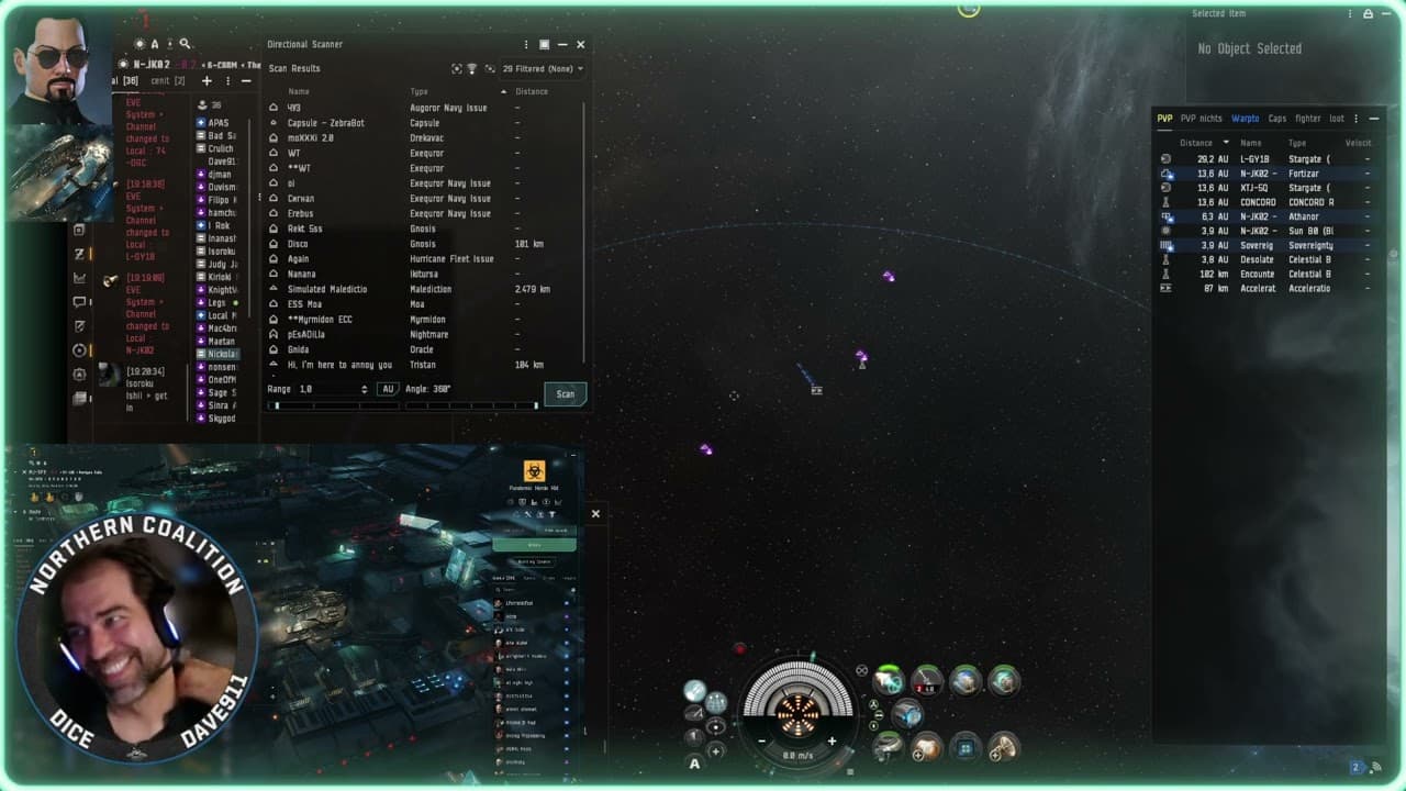 *EveOnline* *PVP* Standing Fleet Hunter 04/07