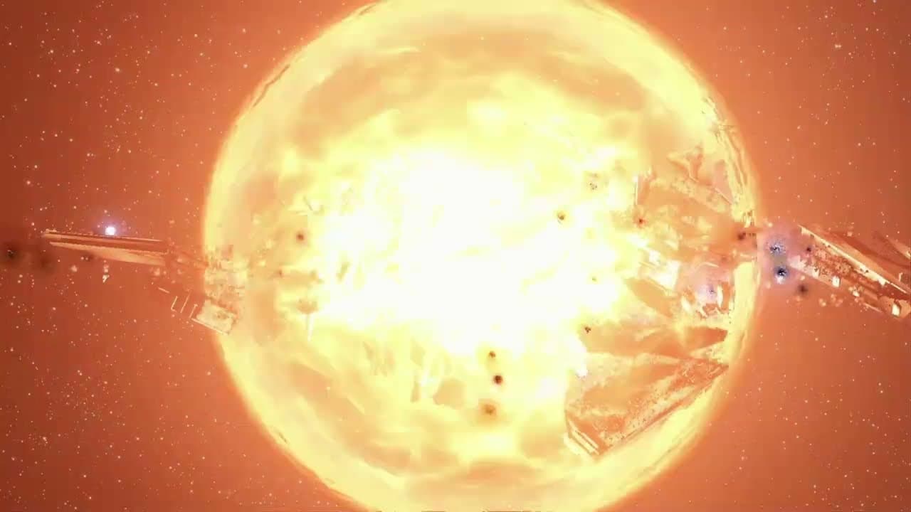 EVE Online - Goonswarm x Horde War - O-9G5Y Fortizar Destruction