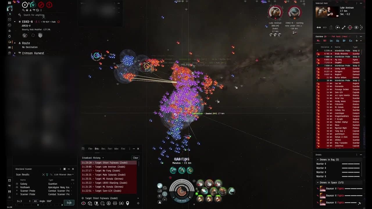 Eve Online - Rage Ping Delivered: Fortizar to HULL (2025-10-11)