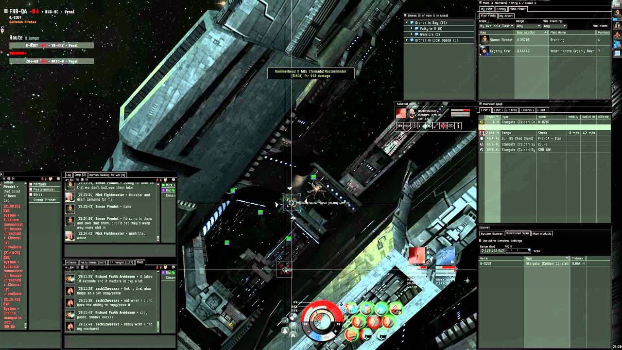 Solo PVP Myrmidon vs Tengu & Tornado | EVE Online [2012]