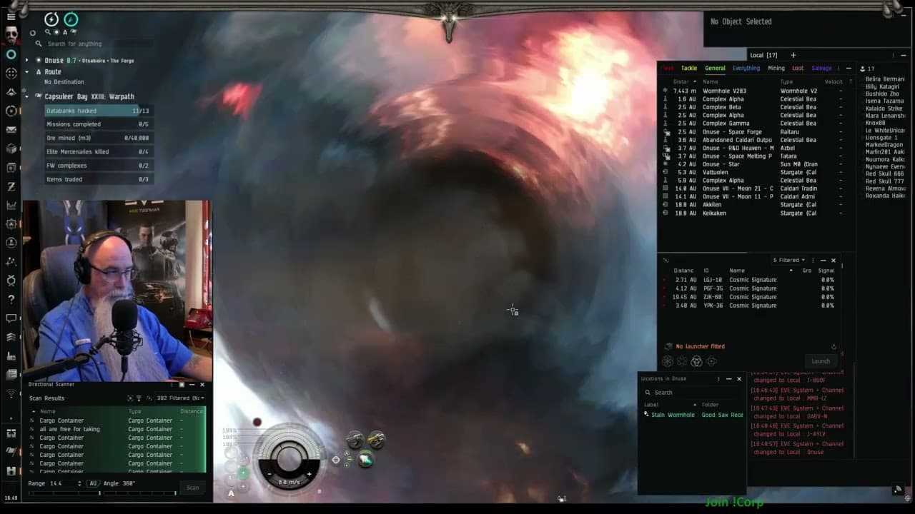 Recovering Ships From Highsec Through Wormhole - EVE Online 3001