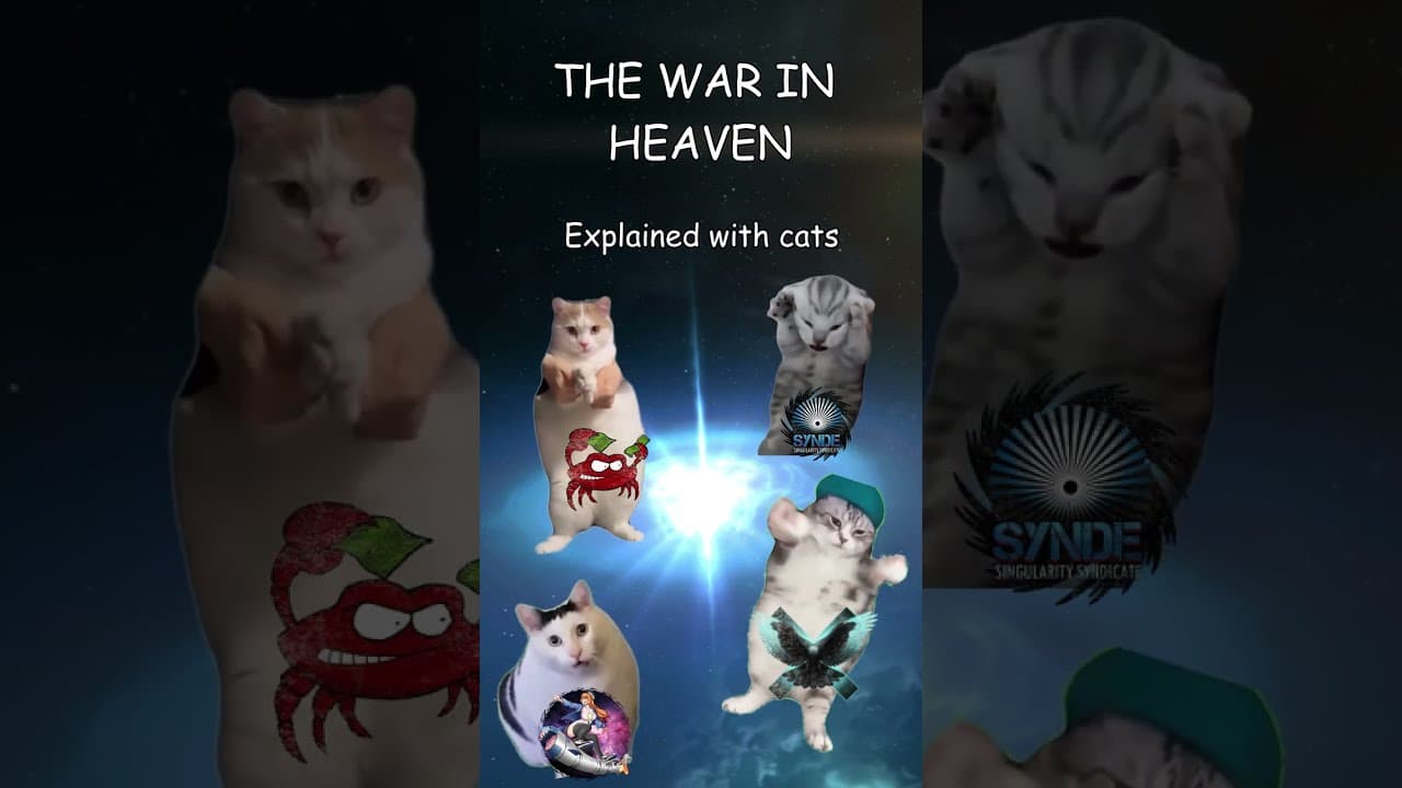 The War in Heaven - Explained with cats - Part 1