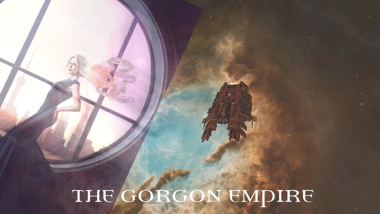 Eve Online. The Gorgon Empire - DrakeSide roaming to A2-V27 and JWJ-P1. GF to everybody!