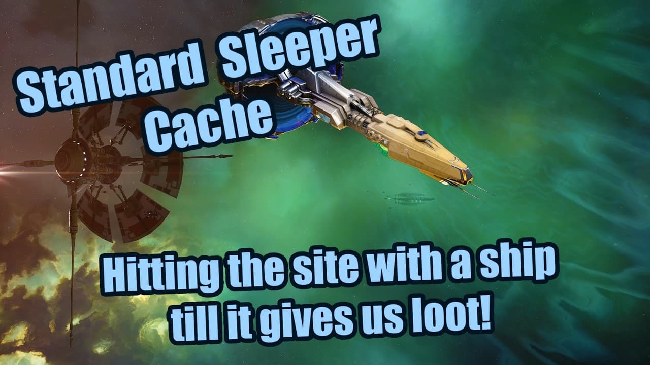 150+ mil in a site in a foolproof ship!  | EVE Online Standard Sleeper Cache guide
