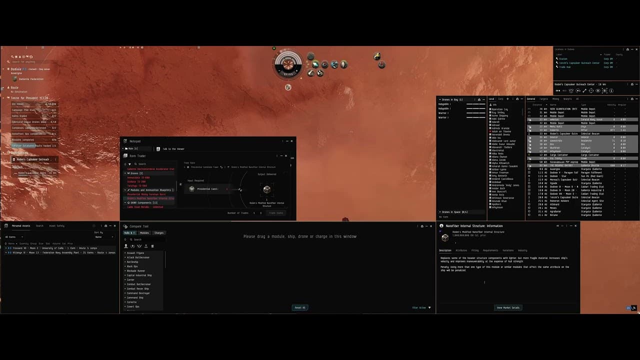EVE Online - Gallente Elections - Roden Campaign Headquarters LP Store