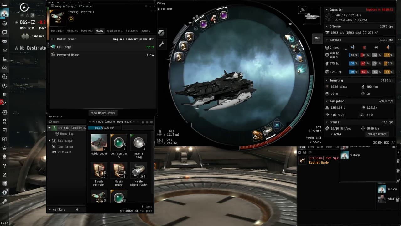 Crucifier Navy Issue - Scram Kite Control