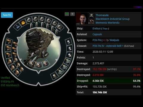 [EVEONLINE / AMC] 11 Mar 2026 Killed Erebus in Malpais