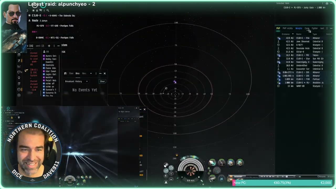 *EveOnline* *PVP* Standing Fleet Hunter 31/10