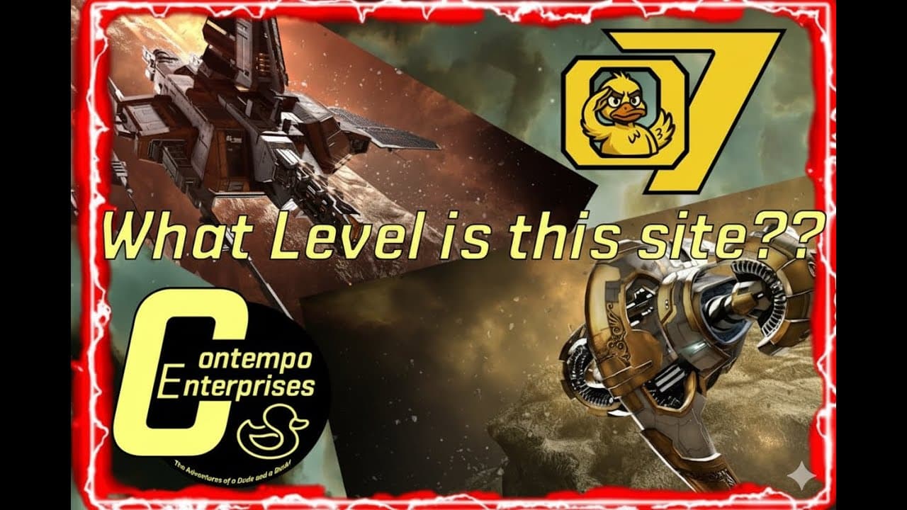 EVE Online: How to tell what level a site is!! Stream Highlight