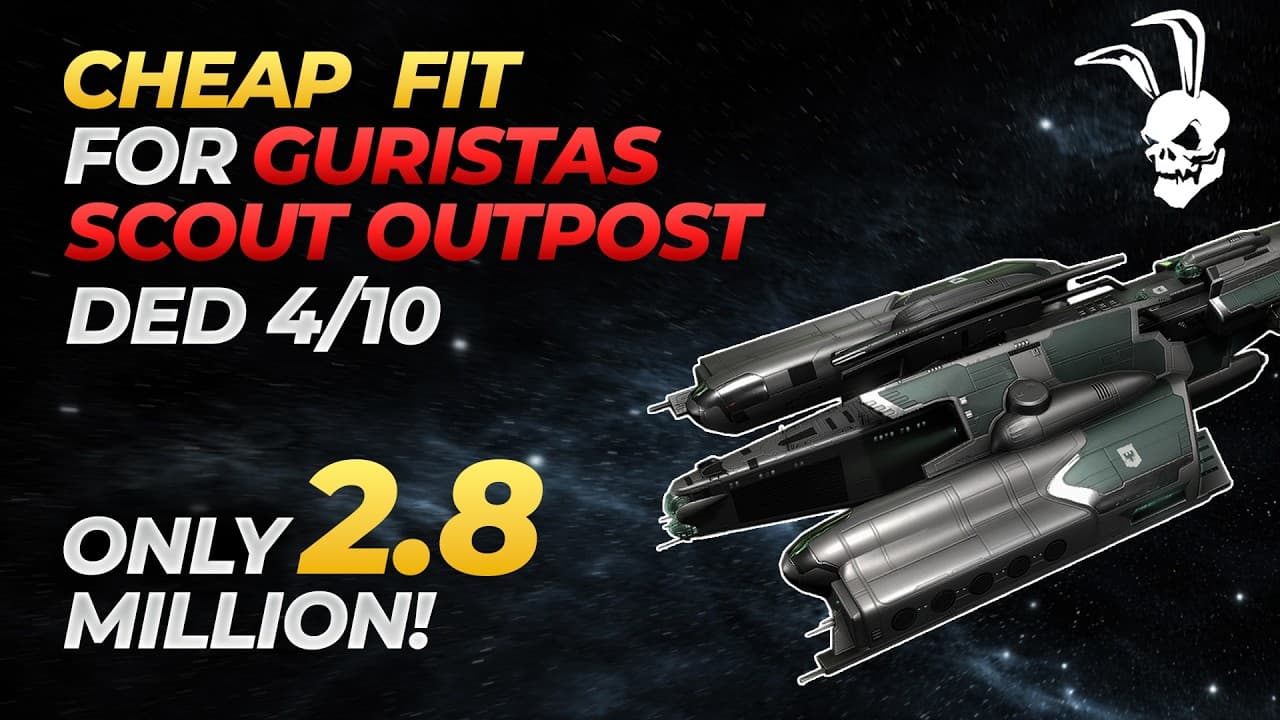 EVE online - Alpha friendly cheap fit for Guristas Scout Outpost DED 4/10